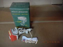 Vintage K&O 1958 40HP Scott-Atwater Battery Operated Outboard Motor