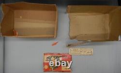 Vintage LINEMAR tin toy MILITARY POLICE battery operated car MP Marx withBOX Japan