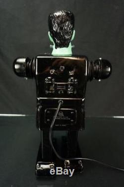 Vintage Marx Frankenstein Monster Battery Remote Operated Tin Toy Robot Works