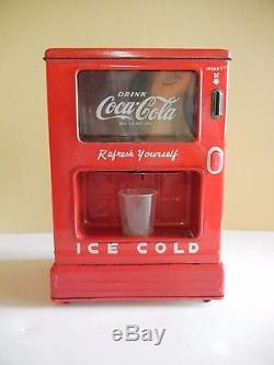 Vintage Marx Linemar Coca Cola Dispenser Bank withOriginal Box