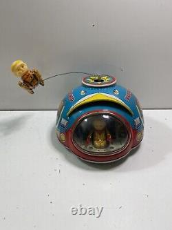 Vintage Masudaya #7 Modern Toys Made in Japan Battery Operated Tin Toy