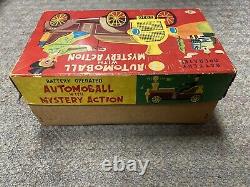 + Vintage Modern Toys Japan Battery Operated Automoball Mystery Action with Box