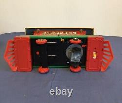 Vintage Modern Toys Of Japan Battery Operated Tinkling Trolley Tin Toy