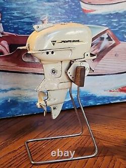 Vintage Monteleone Electric Outboard Motor Toy Boat Motor