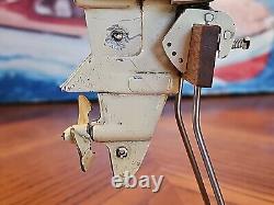 Vintage Monteleone Electric Outboard Motor Toy Boat Motor