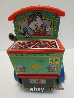 Vintage Mt Modern Toys Japan Disney Mickey Mouse Tin Battery Operated Locomotive
