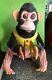 Vintage Musical Jolly Chimp Monkey Toy With Cymbals Mostly Working
