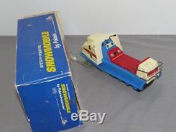 Vintage Normatt POLARIS Mustang Snowmobile Battery Operated Toy in Box