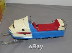 Vintage Normatt POLARIS Mustang Snowmobile Battery Operated Toy in Box