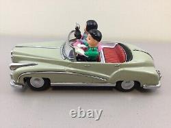 Vintage Original ME630 Photoing On Car Battery Operated Tin Toy Car in Box