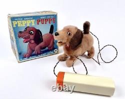 Vintage Peppy Puppy Battery Operated Remote Control See Video! Works Great