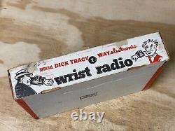 Vintage Remco Dick Tracy 2 way Wrist Radios