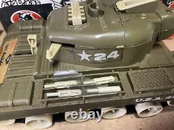 Vintage Remco Us Army Bulldog Tank Military Toy & Box #706 Untested