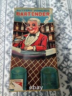 Vintage Rosko Battery Powered Bartender Original Box! Untested