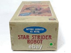 Vintage S. H Horikawa Star Strider Robot Battery Op Limited Edition w Box Japan