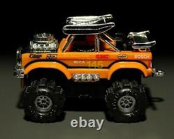 Vintage Schaper Stomper Ford Bronco with trailer and ATV