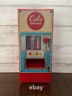 Vintage Showa Retro Yonezawa Toy Cola Vending Machine Rare