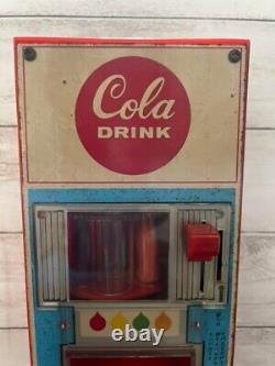Vintage Showa Retro Yonezawa Toy Cola Vending Machine Rare