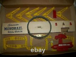 Vintage Starmaster MONORAIL MAIL TRAIN Battery operated in orig box works