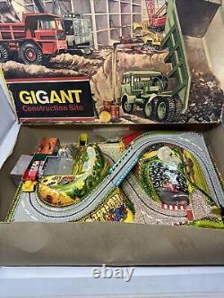 Vintage Technofix Giant Construction Site #315 Working Playset