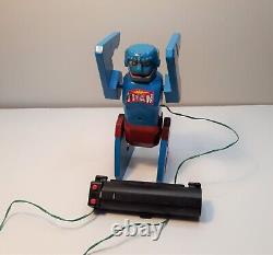 Vintage Titan the Tumbler Robot Cragstan Toys Battery Operated Made Japan 1960's