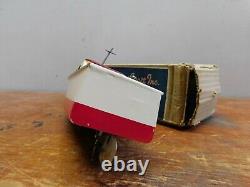 Vintage Tokyo Japan Toy Diamond Craft Electric Boat with Motor