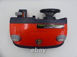 Vintage Tomy Porsche Turbo Racing Driver Dashboard racing game 1980's FAULTY