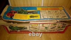 Vintage Topper Johnny Express #6262 Troop Carrier With Original Box 1965