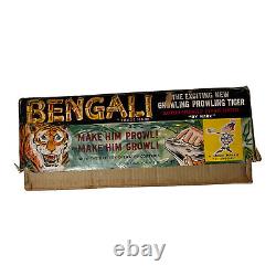 Vintage Toy Tiger 1961 Bengali Remote Control By Marx With Original Box-Nice