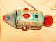 Vintage Usa Space Capsule Battery Operated Sh Japan Litho Tin Toy