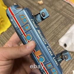 Vintage Union Mountain Cable Line Tin Lithograph toy Monorail Japan