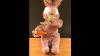Vintage Working Drinking Bunny Mechanical Battery Operated Toy 1950s