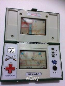 Vintage Zelda Game & Watch electronic battery operated Video game console toy
