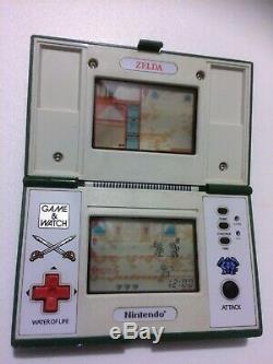 Vintage Zelda Game & Watch electronic battery operated Video game console toy