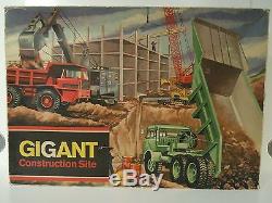 Vintage battery operated Technofix Gigant Construction Site #315 with box (exc.)