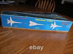 Vintage mid 1960's Daiya Pan Am Boeing 2707 SST Concorde Battery Operated Plane