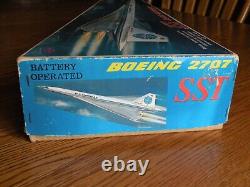 Vintage mid 1960's Daiya Pan Am Boeing 2707 SST Concorde Battery Operated Plane