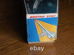 Vintage mid 1960's Daiya Pan Am Boeing 2707 SST Concorde Battery Operated Plane