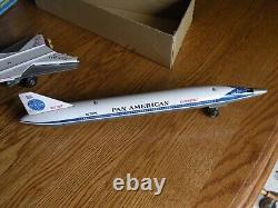 Vintage mid 1960's Daiya Pan Am Boeing 2707 SST Concorde Battery Operated Plane