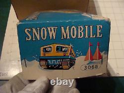 Vintage original toy box SNOW MOBILE Battery operated toy box ONLY, modern toys