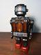 Vintage Tin Horikawa Robot Mr Hustler 60's Japan Battery Operated