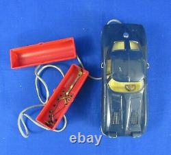 Vtg 1960's Marx Corvette Stingray Battery Operated Remote Controlled Car withBox