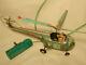 Vtg Alps Japan Battery Operated Remote Control Tin Toy Helicopter Incomplete