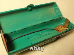 Vtg Alps Japan Battery Operated Remote Control Tin Toy Helicopter INCOMPLETE