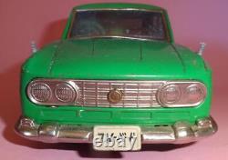 Vtg Datsun Bluebird Ichiko Car Green Tin Metal Battery Op. Japan
