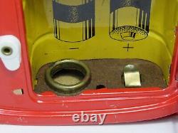Vtg Spanking Bear Battery Operated Toy 1950s Tin Litho Marx Line Mar Japan RARE