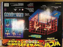WCW World Championship Wrestling Ring & Cage Electronic Action Sounds