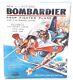 Waco Japan Bombardier Stunt Fighter Plane Battery Operated Tin Toy Mib`60 New