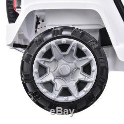 White 12V Kids Powered Ride on Car Electric Battery Wheel Remote Control 3 Speed