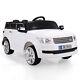 White 12v Kids Ride On Car Withmp3 Electric Battery Power Remote Control Rc White